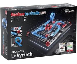 fischertechnik Advanced Labyrinth 569016 - Construction Set for Kids, Marble Run with Balance Ball, Ages 7+