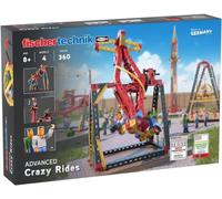 fischertechnik Crazy Rides 569019 - Creative Construction Set for Kids, Amusement Park Toy, Ages 8+