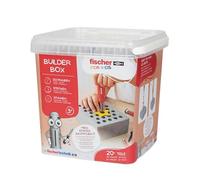 fischertechnik Fischer for Kids Builder-Box 579435 - Toy Tool with DUO KID Plugs, Connectors and Screwdrivers for Children from 3 Years