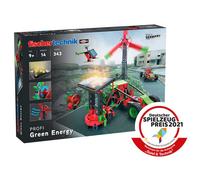 fischertechnik 559879 Professional Green Energy - Kit for Children from 9 Years - Experiment Box for Solar, Wind Power and Hydropower - Includes Solar Panels & Solar Motor - 46.51 x 8 x 23.01 cm