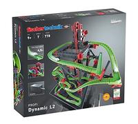 fischertechnik Marble Run Dynamic L2, 536621 - Marble Race Construction Set, Ball Track for Ages 9+