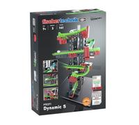 fischertechnik Marble Run Dynamic S, 536620 - Marble Race Construction Set, Ball Track with Sound Tube, Ages 7+