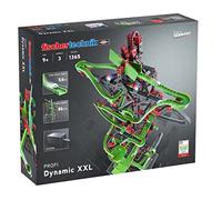 fischertechnik Marble Run Dynamic XXL, 544619 - Marble Race Construction Set, with Loop and Rainbow LED, Ages 9+