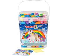 fischerTIP 540824 Tip Unicorn - Craft Kit for Children, Creative Toy for Ages 5+, 600 Pieces, Multicolor