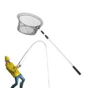 Fischkeescher | Telescopes Gandes Kescher for Fishermen - Durable Fishing Equipment for Garbage Driving Sweet Rivers and Reservoirs, for disposal and use in The
