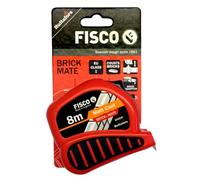 FISCO HULTAFORS 8M BRICKMATE BRICK + BLOCK MATE 8M TAPE MEASURE 25mm WIDE BLADE