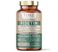 Fisetin - Ultra Pure - 100mg - Anti-Ageing - Autophagy - Senolytic - GMP Standards - UK Made - Vegan - 60 Capsules