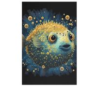 Fish 1000 Piece Wooden Jigsaw Puzzles for Adults Puzzle Learning Educational Toys Family Games for Kids Jigsaws 78×53cm