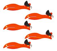 Fish 200 Original Enclosed Blade Safety Box Cutter (5, Orange)