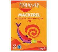 Fish 4 Ever Mackerel Fillets in Organic Mustard Sauce - 110g
