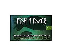 Fish4Ever Sardines In Organic Lemon and Olive Oil 120 g
