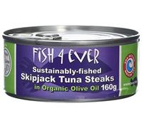Fish 4 Ever Skipjack Tuna Chunks In Olive Oil [160g] (Pack of 5)