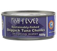 Fish 4 Ever | Skipjack Tuna Chunks In Spring Water | 6 x 160g