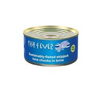 Fish 4 Ever Skipjack Tuna in Brine (160g) - Pack of 6