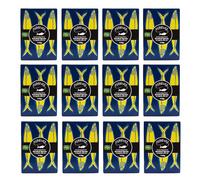 Fish 4 Ever | Smoked Sprats In Organic Extra Virgin Olive Oil 110g (Pack of 12) + Primadeli Snack - Sustainably Fished. Tin Canned Food Rich In Omega-3. Great With Fresh Bread, Pasta and Salads