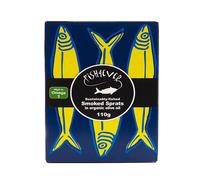 Fish 4 Ever Smoked Sprats in Organic Olive Oil - 110g
