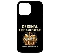 Fish and Bread Basket Faith Design Jesus Feeds The 5000 Case for iPhone 13 Pro Max