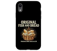 Fish and Bread Basket Faith Design Jesus Feeds The 5000 Case for iPhone XR