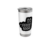 Fish and Bread Equation 5000 Christian Inspirational Design Stainless Steel Insulated Tumbler