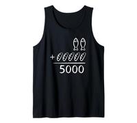 Fish and Bread Equation 5000 Christian Inspirational Design Tank Top