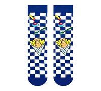 Fish and Chips Socks Funny British Food Novelty Cute Unisex Funky
