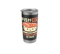 Fish and Rice and Everything is Nice - Sushi Stainless Steel Insulated Tumbler