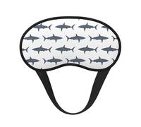Fish and Shark Sleeping Mask for Adults Blackout, Comfortable Eye Mask Blocking Light for Travel, Yoga