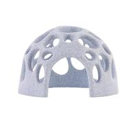 Fish And Shrimp Shelter, Easy Install, X1, Shrimp Dome Hĩdě, Hollow Hemispherical Cave Aquarium Ornament, Reusable Design, For Home, Office, Apartment, Living Room