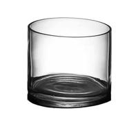 Fish Aquarium Creative Fish Tank Aquarium Cylinder Design Transparent Glass Home Office Desk Decoration