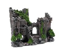 Fish Aquarium Decoration - Resin Shrimp Cave in Antique Look | Fish Cave Decoration for Aquarium | for Salt and Fresh Water, Home, Indoor, Living Room, Balcony, Office, Landscaping
