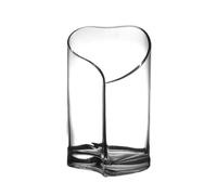 Fish Aquarium Small Glass Goldfish Aquarium Desktop Mini Creative Heart Fish Tank, 12.5cm X 22