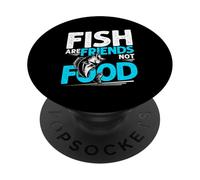 Fish Are Friends Not Food PopSockets Adhesive PopGrip