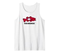 Fish Arkansas Flag Tank Top