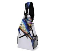 Fish Art Sling Bag Crossbody Bags Cross Body Purse