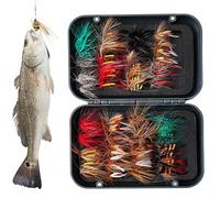 fish artificial bait - various realistic swimbaits as fishing equipment, fishing bait set with a magnetic box, for versatile fishing in and fresh water from the boat on