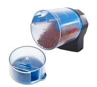 Fish Automatic Feeder,Battery Operated Food Adjustable Feeding - Automatic Fish Feeder Small Tank | for Betta Turtle Tank Pallets Strips Treat Home Apartment Indoor Travel Vacation