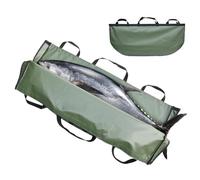 Fish Bag for Caught Fish, Fish Bag, Fish Cooler with Large Capacity, Waterproof Bass Container, Breathable Loops for Tournament Fishing