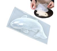 Fish Baking Mold - Carp Fondant Mould | Easy Release Mould, Art Craft Making Tool for Rice Cake, Moon Cake, Chocolate, Jelly, Pastry