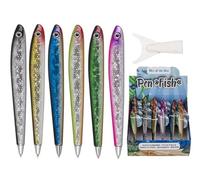 Fish ballpoint pen - Sold individually - Sardine, fishing bait, unusual and fun
