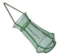 Fish Basket Fishing Net Foldable Big Capacity Green Nylon