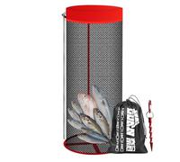 Fish Basket for Live Caught Fish,Fish Basket for Caught Fish - Fish Basket with Fish Cage | Fishing Tools Fish Storage Net, Fishing Net Cage, Basket