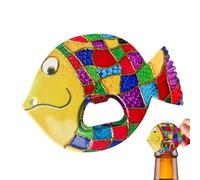 Fish Beer Bottle Opener, Fish Bottle Opener Magnet - Garage Door Magnets | Fridge Magnet Decal, Beer Bottle Opener Decorative Magnets for Door in Me