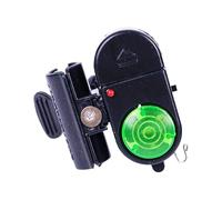 Fish Bite Alarms, Rod LED Bell Alert, 2.36x1.18in Night Fishing Indicator, Portable Signal Attachment Tool, Sound Biting Detector for Ice, Boat, Beginner, Pro Anglers