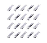 Fish Bone Tweezers | Kitchen Tweezers | Food | Cooking Stainless Steel | Plucking Clamp Set of 20 | Garlic Peeling Precision Plucking Clamp for Cooking and Food Preparation