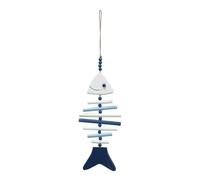 Fish Bone Winds Chimes Wood Winds Bells For Outside Fish Windchime Outdoor Hanging Decors For Patios Garden Or Cabin Bone Wind Chimes