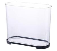 Fish Bowl, Fish Tank, Goldfish Bowl, Fish Bowl Desktop Fish Tank HD Transparent Small Acrylic Aquarium(Black,32cm*14.4cm*25cm)