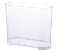 Fish Bowl, Fish Tank, Goldfish Bowl, Fish Bowl Desktop Fish Tank HD Transparent Small Acrylic Aquarium(White,32cm*14.4cm*25cm)