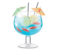 Fish Bowl Glass Extra Large Vintage Centrepiece 1.3L Balloon Cocktail Drinking