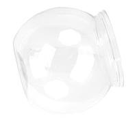 Fish Bowl, Goldfish Tank Betta Fish Tank Impact Resistant Gallon Aquarium Fish Tank Round Crystal Clear Plastic Small Fish Bowl for Desk Bookshelf (mini size)