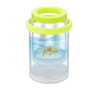 Fish Breeder Box - 14.3 x 9.3 cm Floating Fish Insulation Box | Betta Isolation Swallowing Box | Hatching Tank for Betta Shrimp, Guppy Hatchy Incubato